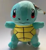 New Pokemon Squirtle Plush 8" Pikachu And Charmander Friend
