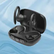 Ear Hook Bluetooth 5.3 mini Headset TWS Earphones Earbuds Stereo Bass Headphones