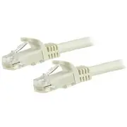 StarTech 7.5m CAT6 Ethernet Cable, White Snagless Gigabit CAT 6 Wire - N6PATC750CMWH