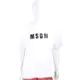 MSGM 品牌字母純棉白色短袖TEE T恤(男款)