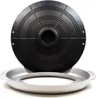 CookKing Korean Traditional BBQ Grill Pan, Cauldron Lid Shapestovetop Nonstic...