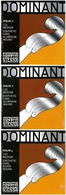 THOMASTIK Dominant 4/4 Violin Strings A.D.G Wire Set (D Wire Aluminum Rolled)