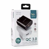 在飛比找蝦皮購物優惠-DE043 18W QC3.0電源供應器 快速充電器 快充頭