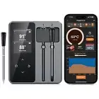 Dual Probes Meat Thermometer, 330FT Range Wireless Meat Thermometer with LCD
