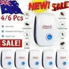 4/6Pcs Ultrasonic Pest Repeller Control Electronic Repellent Mice Rat Reject AJQ