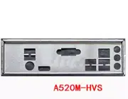 Shield I/O IO Backplate For ASRock A520M-HVS Motherboard
