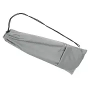 Waterproof Oxford Badminton Racquet Cover Bag with Drawstring, Grey