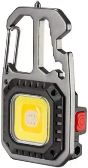 Cob Mini Flashlight Keychain Light, 500 Lumens Bright Rechargeable, Small