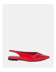 [Novo Shoes] Cordova Ballet Flats in Red Patent