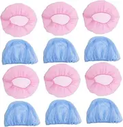 [Ipetboom] 12Pcs Mesh Chef Hat Hair Net Comfortable Hair Bonnet for Women Breathable Work Cap for Chefs and Food Service for Sleeping and Cooking