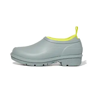 【FitFlop】WONDERCLOG NEON-POP WATERPROOF RUBBER CLOGS輕量雨鞋-女(藍