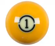 Individual Aramith #1 Tournament Replacement Pool Ball - RBAT