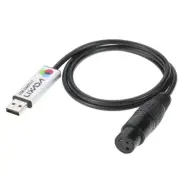 USB to DMX Interface Adapter LED DMX512 Computer PC Stage Lighting Controller D