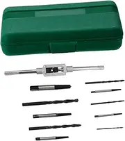 LALAFINA 11pcs Stripped Screw Extractor Tool Kit Easy to Use Remover for Damaged Screws Durable High Gripping Power Drill Bits