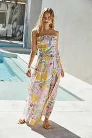 SEVEN WONDERS Aveline Maxi Dress Aveline Print