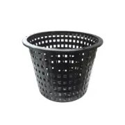 Heavy Duty Basket Mesh Plastic Plant Net Pot - 140MM x 100MM [Qty: 10]