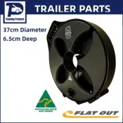 Flat Out Narrow Multi-Reel Black Water Hose Reel Caravan Motorhome M1NK