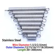 1.5mm~2.5mm Double Coil Spring Extension Spring Stainless Steel Tension Spring