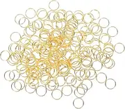 CORHAD Metal Keyring Small DIY Circular Metal Rings Keychains for Keychains Split Keyring Portable