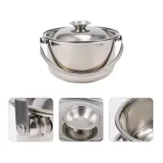 Stainless Stock Pot Stainless Steel Stew Pot Steamer Cooking Pot Tagine Pot