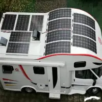 在飛比找樂天市場購物網優惠-太陽能充電器 充電板 光伏板 360w半柔性太陽能電池板軟車