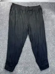 Truth + Style Womens Black Plus Size Rayon/Spandex Pants 1X