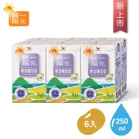 在飛比找蝦皮商城優惠-統一陽光無加糖豆奶250mlx6入一組