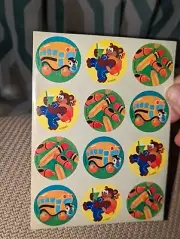 Vintage Trend Stinky Stickers scratch n sniff school fun orange t-6415 1 sheet