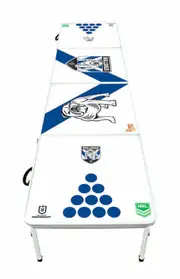 Canterbury Bulldogs NRL Beer Pong Table