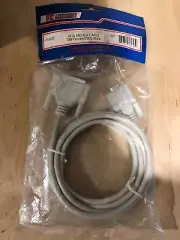 Original NEW AT MODEM CABLE DB25M to DB9F 10' ( Sealed by PC Accessories 16045 )