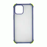 Shockproof Armour Matte Case Cover - For Apple iPhone 13 (Blue)
