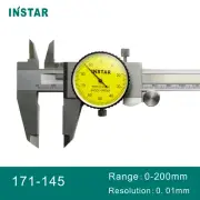 Dial Caliper Stainless Steel 0-150Mm 200Mm Double Way Shock Proof Industrial Qul