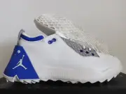MENS NIKE JORDAN ADG 2 GOLF CLEATS SUMMIT WHITE-BLUE SZ 7 [CT7812-101]