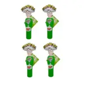 931998 4 X 8G POP WARHEADS SUPER SOUR FRUIT FLAVOURED POP PALS LOLLIPOP FRUITY