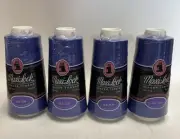 4 Large Cones Maxi-Lock Serger Thread 3000 Yard 100% Polyester Thread Royal Blue