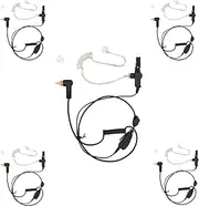 ProMaxPower Covert FBI Security Clear Tube Earpiece Headset for Motorola SL1M PMLN7157A SL300 SL2600 SL7550 SL7580e