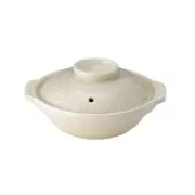 Donabe Japanese Ginpo 28cm Clay Pot Ceramic Hot Pot Casserole #9 4-5 people 2.2L
