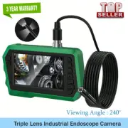 Industrial Endoscope Inspection Camera 4.3" IPS Handheld IP67 Sewer Snake Camera