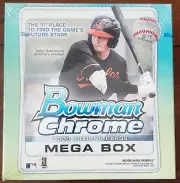 2020 Bowman Chrome Baseball Mega Box Factory Sealed