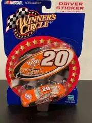 Tony Stewart #20 NASCAR 2000 Winners Circle 1/64 Home Depot Driver Sticker
