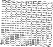 MAGICLULU Stainless Steel Compression Springs Kit 10pcs Heavy Duty Extension Springs for Home Office Repairs