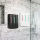 3 Chamber Shower Soap Dispenser 400ml Shampoo Dispenser Wall Mounted Roepi