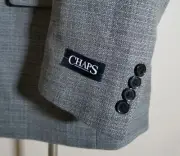 NWT 48L Ralph Lauren Chaps Light Gray 4 SEASON Hopsack Blazer Sport Coat Jacket
