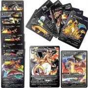 Jtgg Kids Trading Cards Set - Cartoon Game Cards with Gold Foil - Collectible Anime Cards for Board Games - Perfect Gifts for Kids