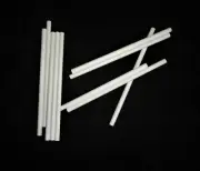 6.25" L x 0.250 OD x HIGH PURITY BORON NITRIDE ROD CARBORUNDUM HP GRADE No.: 215