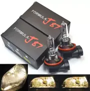 Halogen H9 65W 3800K Stock Two Bulbs Head Light High Beam Replacement Lamp Bike