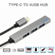 Type C to 4 Ports USB hub Splitter Converter OTG Adapter for Macbook, iMac PC