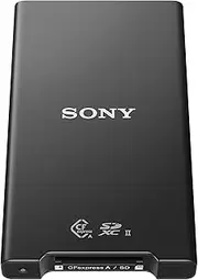 Sony CFexpress Type A/SD SuperSpeed 10Gbps Flash Memory Card USB Type-C Reader (Compatible with CFE Type A/SDHC & SDXC UHS-I & UHS-II) – MRW-G2
