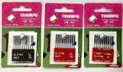 Overlocker/Serger/Coverstitch Needle ELx705CF Chrome Finish 10/Pack