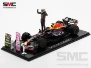 Preorder - 2022 F1 WDC Max Verstappen Red Bull RB18 Japan GP 1:18 Spark Figure